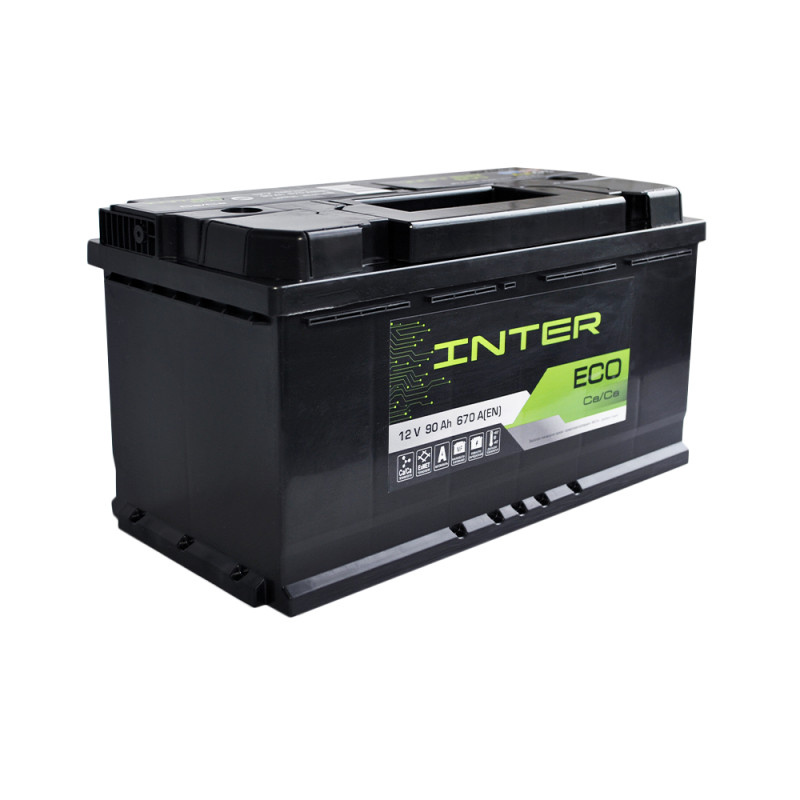 Автомобільний акумулятор INTER Eco 90Ah 700A R+ (L5)