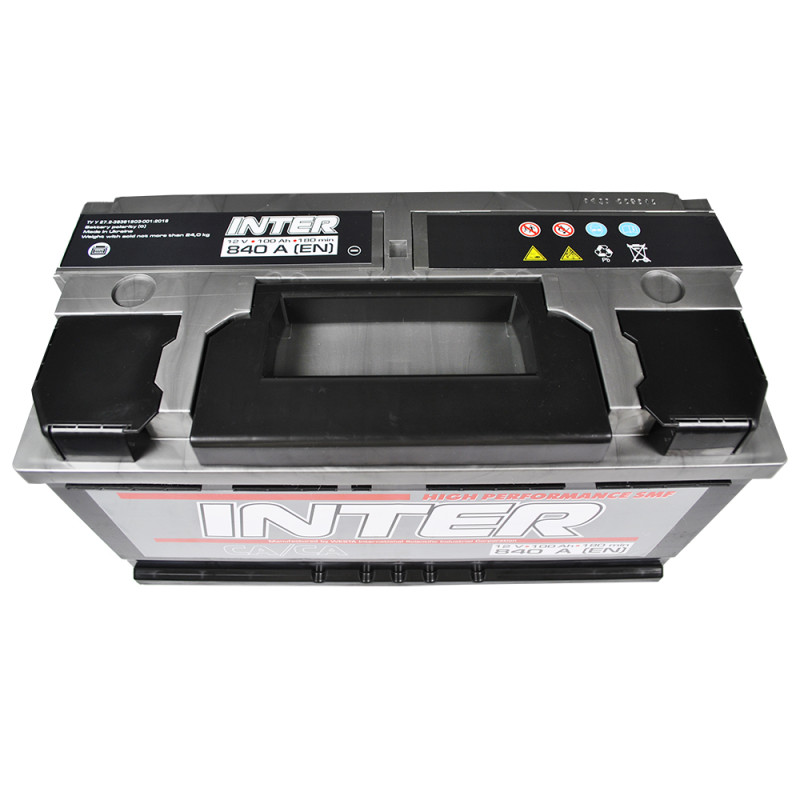 INTER high performance 100Ah 840A R+ (L5)