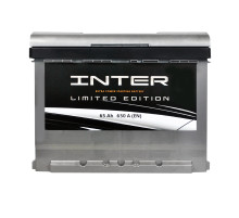 Автомобільний акумулятор INTER limited edition  65Ah 650A L+ (L2)