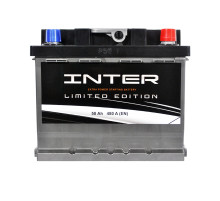 Автомобільний акумулятор INTER limited edition  50Ah 480A R+ (L1B)
