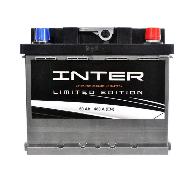 Автомобільний акумулятор INTER limited edition  50Ah 480A R+ (L1B)