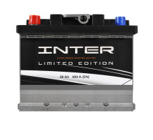 Автомобільний акумулятор INTER limited edition  50Ah 480A L+ (L1B)