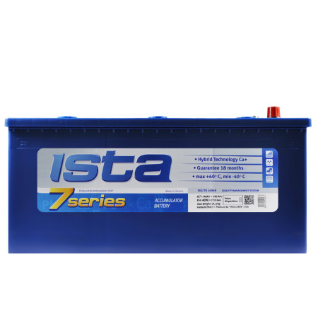 Автомобільний акумулятор ISTA 7 Series 140Ah 850A L+ (D4)