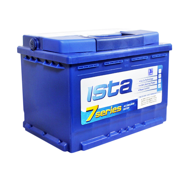 Автомобільний акумулятор ISTA 7 Series  80Ah 760 Ah R+ (L3)