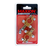 Клеми акумуляторні MAXION MXAC-TC410 пара; латунь