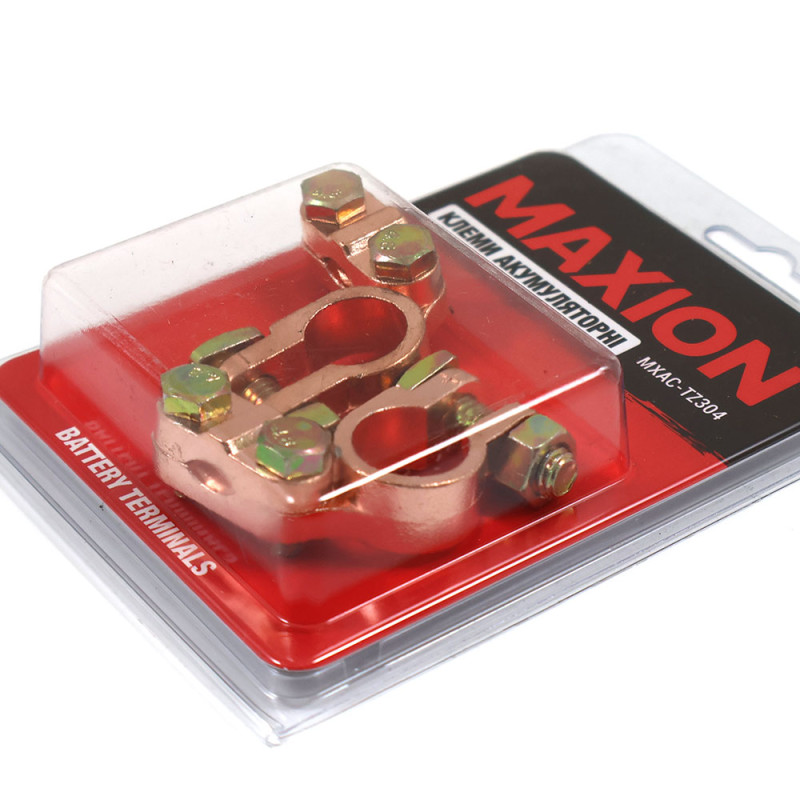 Клеми акумуляторні MAXION MXAC-TZ304 пара