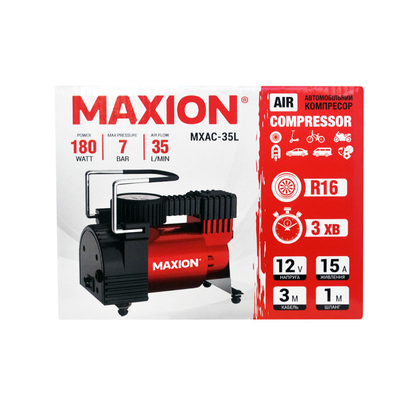 Автомобільний компресор MAXION MXAC-35L