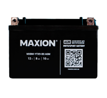 Мото акумулятор MAXION MXBM-YTX9-BS (12V, 9Ah, 120A, +/-)