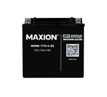 Мото акумулятор MAXION MXBM-YTX14-BS (12V, 12Ah, 160A, +/-)