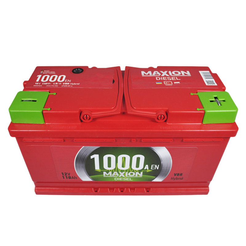 Автомобільний акумулятор MAXION Diesel MF 110Ah 1000A R+ (L5)
