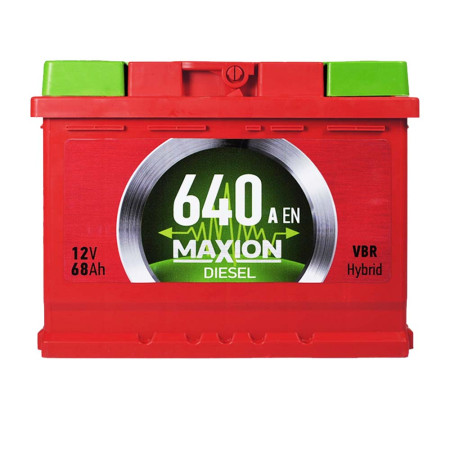 Автомобільний акумулятор MAXION Diesel MF  68Ah 640A R+ (L2)