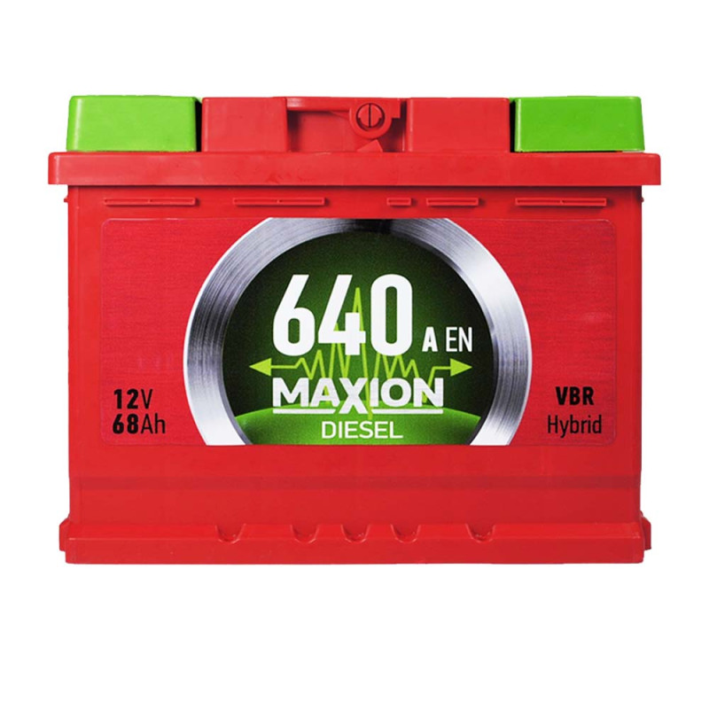 Автомобільний акумулятор MAXION Diesel MF  68Ah 640A R+ (L2)