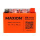 Мото акумулятор MAXION 24MXBM-YTX4L-BS GEL (12V, 4Ah, 45A, -/+)