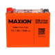 Мото акумулятор MAXION 24MXBM-YT20-4 GEL (12V, 20Ah, 240A, +/-)