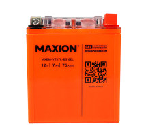 Мото акумулятор MAXION 24MXBM-YTX7L-BS GEL (12V, 7Ah, 75A, -/+)