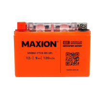 Мото акумулятор MAXION 24MXBM-YTX9-BS GEL (12V, 9Ah, 120A, +/-)