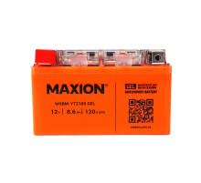 Мото акумулятор MAXION 24MXBM-YTZ10S GEL (12V, 8,6Ah, 120A, +/-)