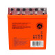 Мото акумулятор MAXION 24MXBM-12N5L-BS GEL (12V, 5Ah, 55A, -/+)