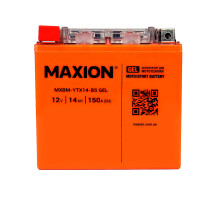 Мото акумулятор MAXION 24MXBM-YTX14-BS GEL (12V, 14Ah, 150A, +/-)