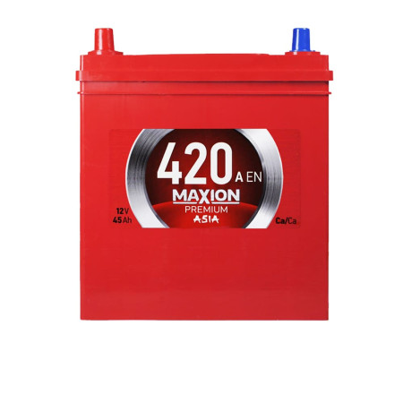 Автомобільний акумулятор MAXION Premium Asia 45Ah 420A L+ (NS40)