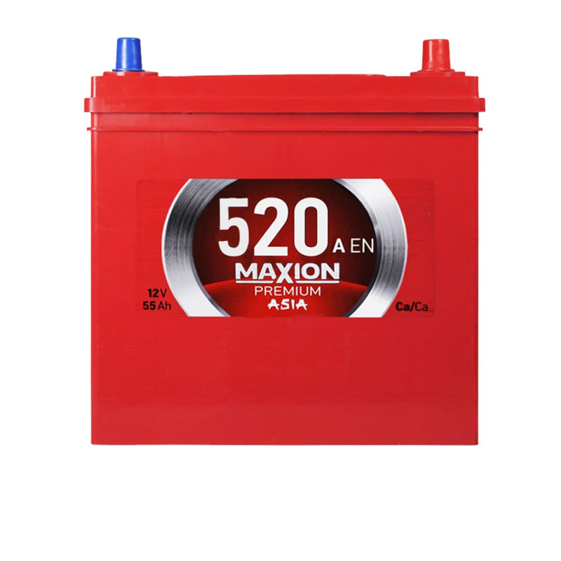 MAXION Premium Asia 55Ah 520A R+ (NS60) т.к.