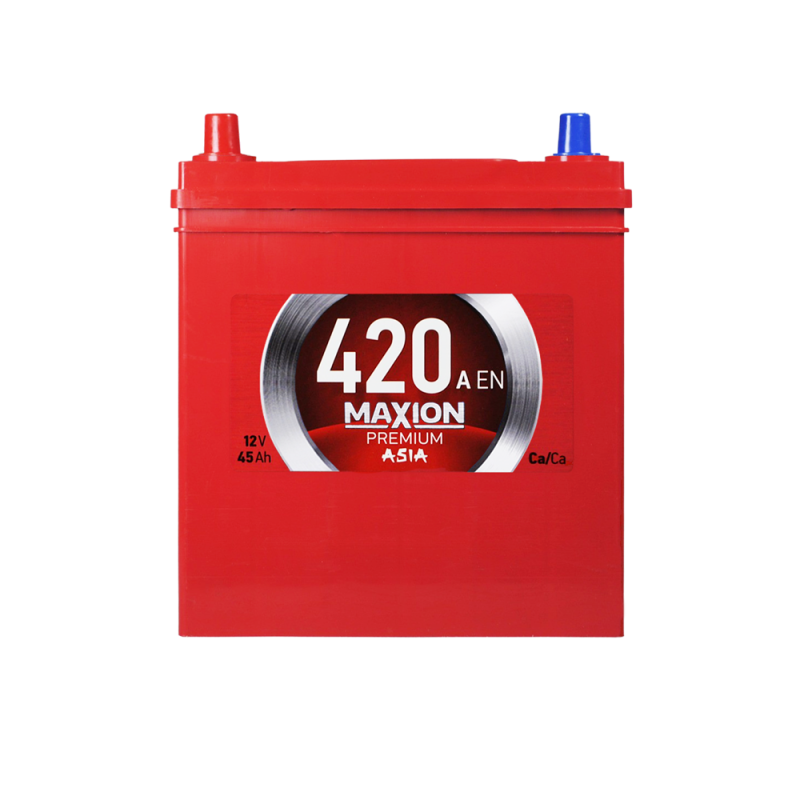 Автомобільний акумулятор MAXION Premium Asia 45Ah 420A L+ (NS40)