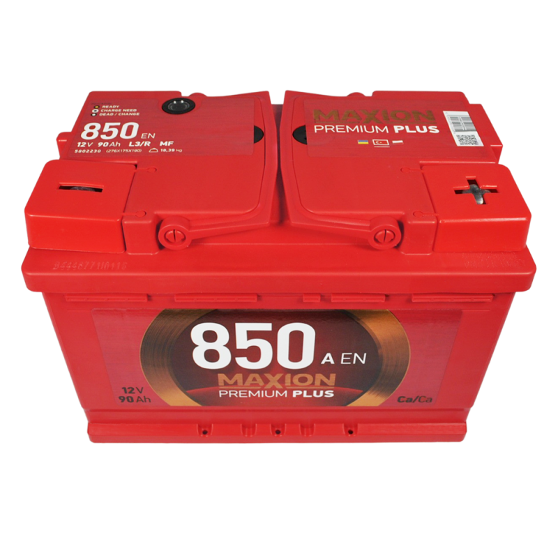 MAXION Premium Plus TR 90Аh 850A R+ (L3)