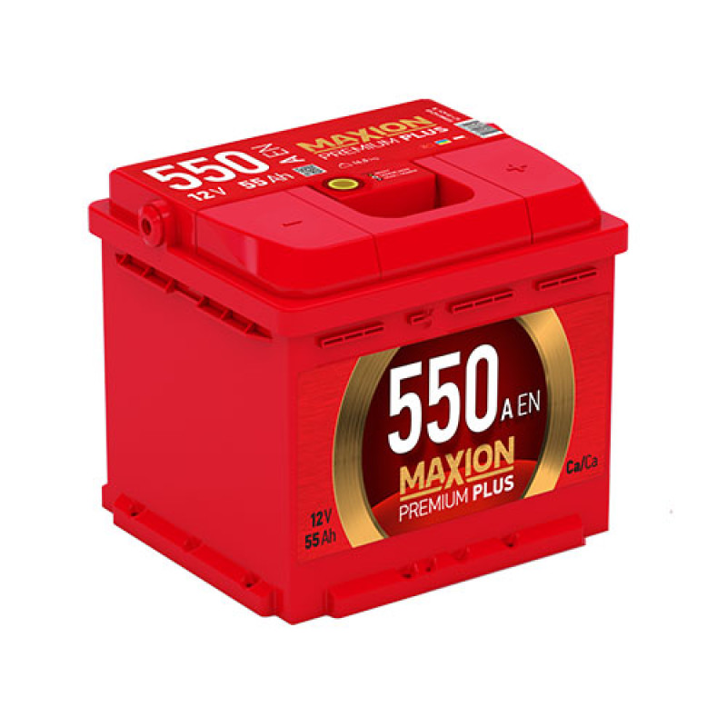 MAXION Premium Plus 55 Аh 550A R+ (L1B)