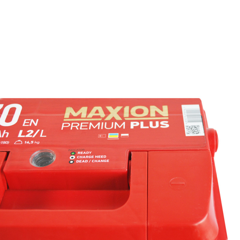 Автомобільний акумулятор MAXION Premium Plus  60Аh 670A L+ (L2)