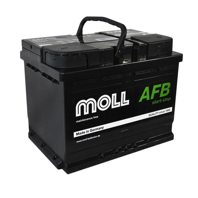 Автомобільний акумулятор MOLL AFB start/stop 66Ah 640A R+ (L2)
