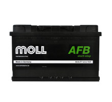 Автомобільний акумулятор MOLL AFB start/stop 86Ah 820A R+ (L4)
