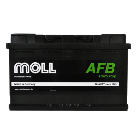 Автомобільний акумулятор MOLL AFB start/stop 86Ah 820A R+ (L4)