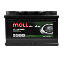 Автомобільний акумулятор MOLL EFB 70Ah 700A R+ (L3)
