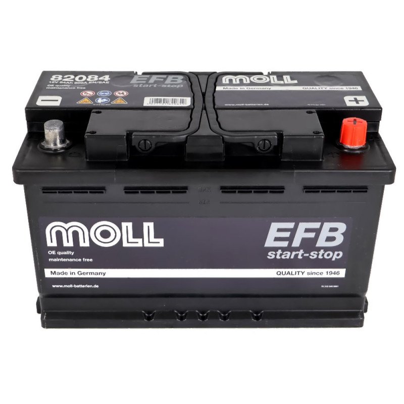 Автомобільний акумулятор MOLL EFB 84Ah 800A R+ (L4)