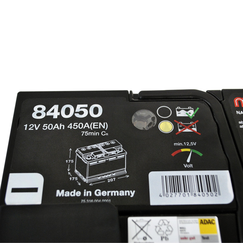 Автомобільний акумулятор MOLL X-Tra Charge  50Ah 450A R+ (LB1)