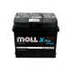 Автомобільний акумулятор MOLL X-Tra Charge  50Ah 450A R+ (LB1)