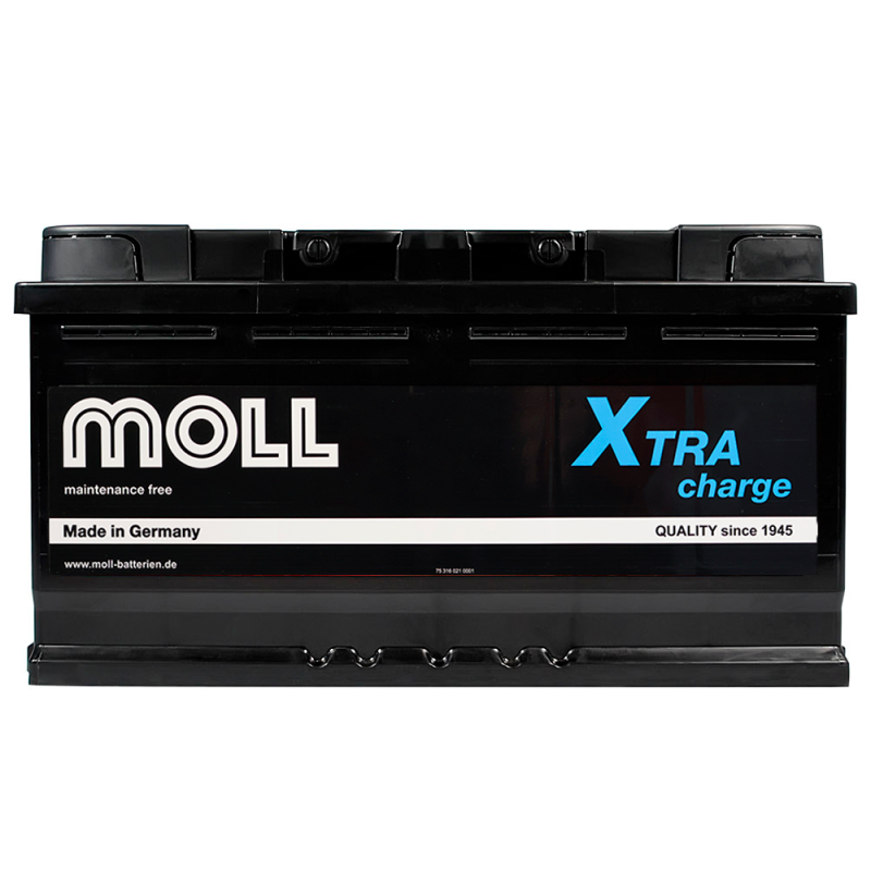 Автомобільний акумулятор MOLL X-Tra Charge 110Ah 900A R+ (L6)