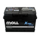 Автомобільний акумулятор MOLL X-Tra Charge 74Ah 700A R+ (LB3)