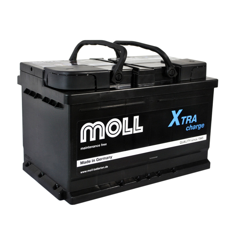 Автомобільний акумулятор MOLL X-Tra Charge 74Ah 700A R+ (LB3)