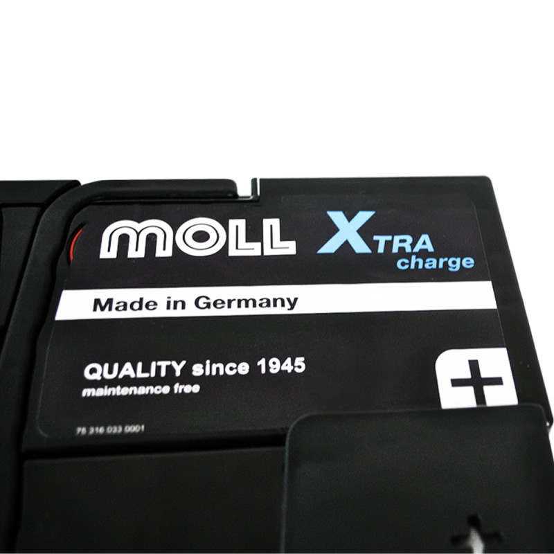 Автомобільний акумулятор MOLL X-Tra Charge 74Ah 700A R+ (LB3)