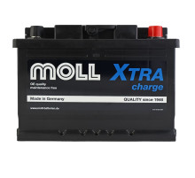 Автомобільний акумулятор MOLL X-Tra Charge 62Ah 620A R+ (L2В)