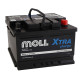 Автомобільний акумулятор MOLL X-Tra Charge 62Ah 600A R+ (L2)