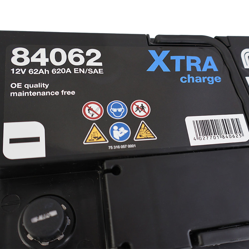 Автомобільний акумулятор MOLL X-Tra Charge 62Ah 600A R+ (L2)