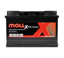 Автомобільний акумулятор MOLL X-Tra Charge 75Ah 720A R+ (L3)