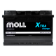 Автомобільний акумулятор MOLL X-Tra Charge 85Ah 800A R+ (L4)