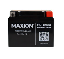 Мото акумулятор MAXION MXBM-YTX4L-BS (12V, 4Ah, 60A, -/+)