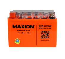 Мото акумулятор MAXION MXBM-YTX9-BS GEL (12V, 9Ah, 120A, +/-)