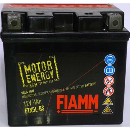 МОТО FTX5L-BS (YTX5L-BS) (12V,5A)