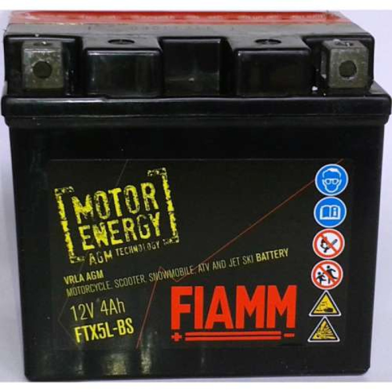 МОТО FTX5L-BS (YTX5L-BS) (12V,5A)