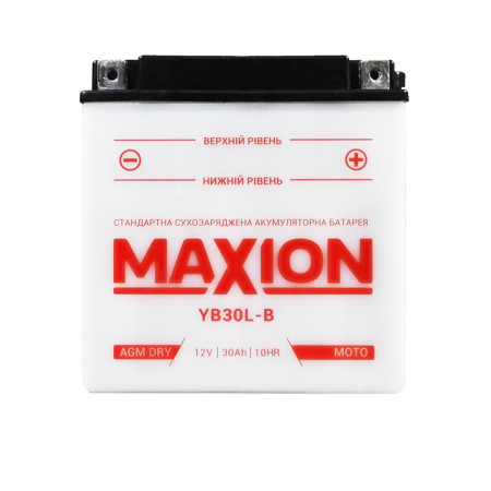 MOTO YB 30L-B MAXION (12V, 30A) 2шт/ящ